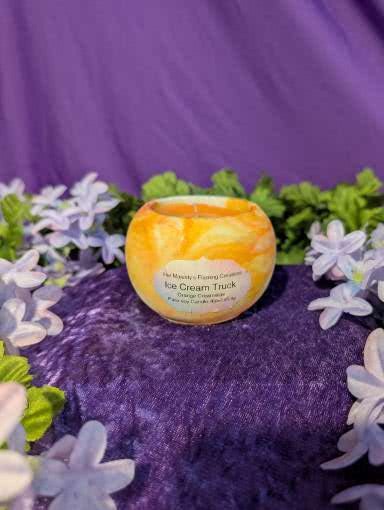 5 oz Para-Soy Candle – Handmade Concrete Vessel (Wicked or Wickless)