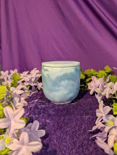 10.5 oz Para-Soy Wax Candle in Handmade Concrete Vessel – Multiple Scents & Colors